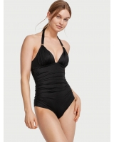Купальник суцілиний монокіні Victoria’s Secret The Harlow Push-Up One-Piece Swimsuit, Чорний