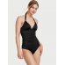 Купальник суцілиний монокіні Victoria’s Secret The Harlow Push-Up One-Piece Swimsuit, Чорний