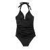 Купальник суцілиний монокіні Victoria’s Secret The Harlow Push-Up One-Piece Swimsuit, Чорний