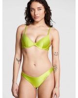 Купальник Victoria’s Secret Pink Scoop Push-Up Top & Bikini Bottom, Салатовий