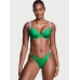 Купальник зі стразами Victoria’s Secret Shine Strap Sexy Push-Up Bikini Swim, зелений одинарний пушап