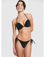 Купальник Victoria’s Secret Pink Super Push-Up Top & Bikini Bottom, Чорний