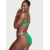 Купальник зі стразами Victoria’s Secret Shine Strap Sexy Push-Up Bikini Swim, зелений одинарний пушап