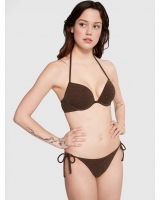 Купальник Victoria’s Secret Pink Super Push-Up Top & Bikini Bottom, Коричневий
