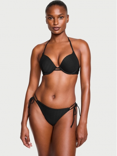 Купальник Victoria’s Secret Bombshell Push-Up Bikini Top & Bikini Bottom, Чорний