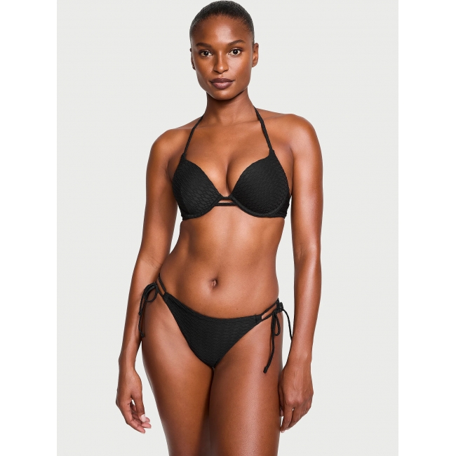 Купальник Victoria’s Secret Bombshell Push-Up Bikini Top & Bikini Bottom, Чорний