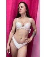 Купальник Victoria’s Secret Sexy Tee Push-Up Bikini Top & Brazilian Bottom, Білий