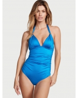 Купальник суцілиний монокіні Victoria’s Secret The Harlow Push-Up One-Piece Swimsuit, Синій