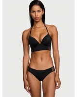 Купальник Victoria’s Secret Archives Bombshell Push-Up Longline Top & Brazilian Bottom, Чорний