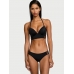 Купальник Victoria’s Secret Archives Bombshell Push-Up Longline Top & Brazilian Bottom, Чорний