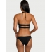 Купальник Victoria’s Secret Archives Bombshell Push-Up Longline Top & Brazilian Bottom, Чорний