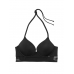 Купальник Victoria’s Secret Archives Bombshell Push-Up Longline Top & Brazilian Bottom, Чорний