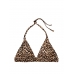 Купальник Victoria’s Secret Removable Push-Up Halter Top & Brazilian Bottom, Леопардовий