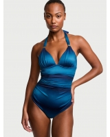 Купальник суцілиний монокіні Victoria’s Secret The Harlow Push-Up One-Piece Swimsuit, Blue Ombre