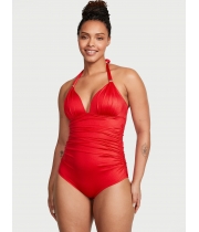 Купальник суцілиний монокіні Victoria’s Secret The Harlow Push-Up One-Piece Swimsuit, Червоний