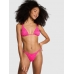Купальник Victoria’s Secret Pink Triangle Bikini Top & Bikini Bottom, Яскраво-рожевий