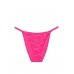 Купальник Victoria’s Secret Pink Triangle Bikini Top & Bikini Bottom, Яскраво-рожевий