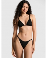 Купальник Victoria’s Secret Pink Triangle Bikini Top & Bikini Bottom, Чорний