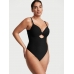 Купальник суцілиний Victoria’s Secret The Twist Removable Push-Up One-Piece Swimsuit, Чорний
