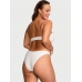 Купальник Бандо Victoria’s Secret Twist Push-Up Bandeau Top & Brazilian Bikini Bottom, Білий