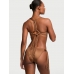 Купальник Victoria’s Secret Archives Swim Macrame Fringe Monokini One-Piece Swimsuit, Caramel