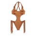 Купальник Victoria’s Secret Archives Swim Macrame Fringe Monokini One-Piece Swimsuit, Caramel