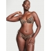 Купальник Victoria’s Secret Icon Push-Up Bikini Top & Bikini Bottom, Леопардовий