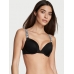 Купальник зі стразами Victoria’s Secret Shine Strap Sexy Push-Up Bikini Swim, чорний одинарний пушап