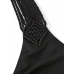 Купальник Victoria’s Secret Archives Swim Macrame Fringe Monokini One-Piece Swimsuit, Чорний