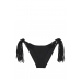 Купальник Victoria’s Secret Archives Macrame Fringe Bralette Top & Cheeky Bottom, Чорний