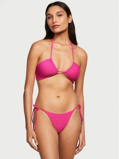 Купальник Victoria’s Secret Mix & Match Multiway Halter Bikini Top & Bikini Bottom, Ярко-розовый