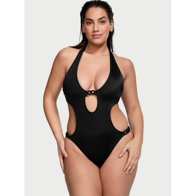 Суцільний Купальник Victoria’s Secret Chain-Link Icon Monokini One-Piece Swimsuit, Чорний