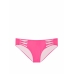 Плавки Victoria's Secret Pink Lace-Up Bikini Bottom, Ярко-рожеві