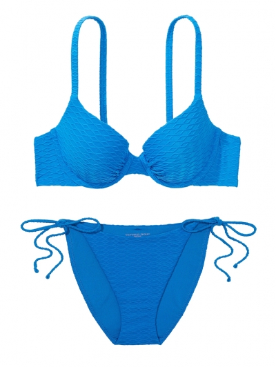 Купальник Victoria’s Secret Icon Push-Up Bikini Top & Bikini Bottom, Леопардовий