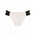 Купальник Victoria’s Secret Archives Banded Push-Up Bikini Top & Brazilian Bottom, Білий з чорним