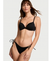 Купальник Victoria’s Secret Twist Push-Up Bikini Top & Side-Tie Bikini Bottom, Black 
