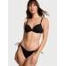 Купальник Victoria’s Secret Twist Push-Up Bikini Top & Side-Tie Bikini Bottom, Black 