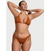 Купальник Victoria’s Secret Diamanté Essential Triangle Bikini Top & Side-Tie Bikini Bottom, Apple Cinnamon