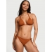 Купальник Victoria’s Secret Diamanté Essential Triangle Bikini Top & Side-Tie Bikini Bottom, Apple Cinnamon