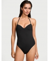Купальник суцілиний монокіні Victoria’s Secret Essential Push-Up Cheeky One-Piece Swimsuit, Чорний