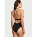 Купальник суцілиний монокіні Victoria’s Secret Essential Push-Up Cheeky One-Piece Swimsuit, Чорний
