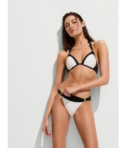 Купальник Victoria’s Secret Harlow Halter Push-Up Bikini Top & Bikini Bottom, Coconut White