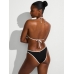 Купальник Victoria’s Secret Essential Triangle Bikini Top & Essential Brazilian Bottom, Чорно-білий