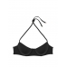 Купальник Victoria’s Secret Essential Push-Up Demi Bikini Top & High-Waist Full-Coverage Bikini Bottom, Чорний