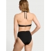 Купальник Victoria’s Secret Essential Push-Up Demi Bikini Top & High-Waist Full-Coverage Bikini Bottom, Чорний