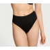 Купальник Victoria’s Secret Essential Push-Up Demi Bikini Top & High-Waist Full-Coverage Bikini Bottom, Чорний