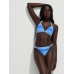 Купальник Victoria’s Secret Harlow Halter Push-Up Bikini Top & Bikini Bottom, Blue Ombre