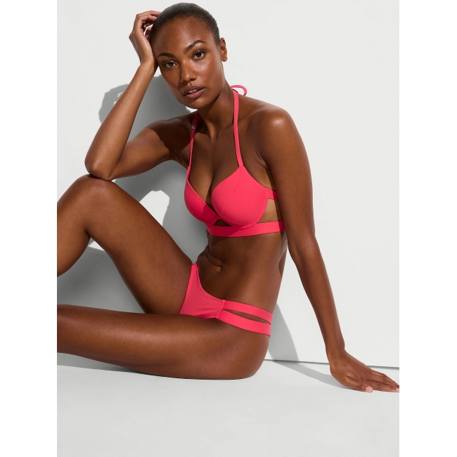 Купальник Victoria’s Secret Archives Banded Push-Up Bikini Top & Brazilian Bottom, Pink Island