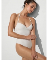 Купальник суцілиний монокіні Victoria’s Secret Essential Push-Up Cheeky One-Piece Swimsuit, Білий