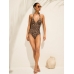 Купальник суцілиний монокіні Victoria’s Secret The Harlow Push-Up One-Piece Swimsuit, True Cat
